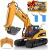Radio Controlled Car for Power Heavy Machinery Radio RC Construction Indoor Birthday Gift Machinery Alloy Children, Shovel, Controlled, Toy, Car,