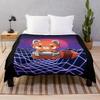 Raccoon Throw Blanket Raccoon Gifts for Girls Boys Woman Soft Lightweight Warm Fleece Flannel Plush Blanket for Bed Sofa Couch