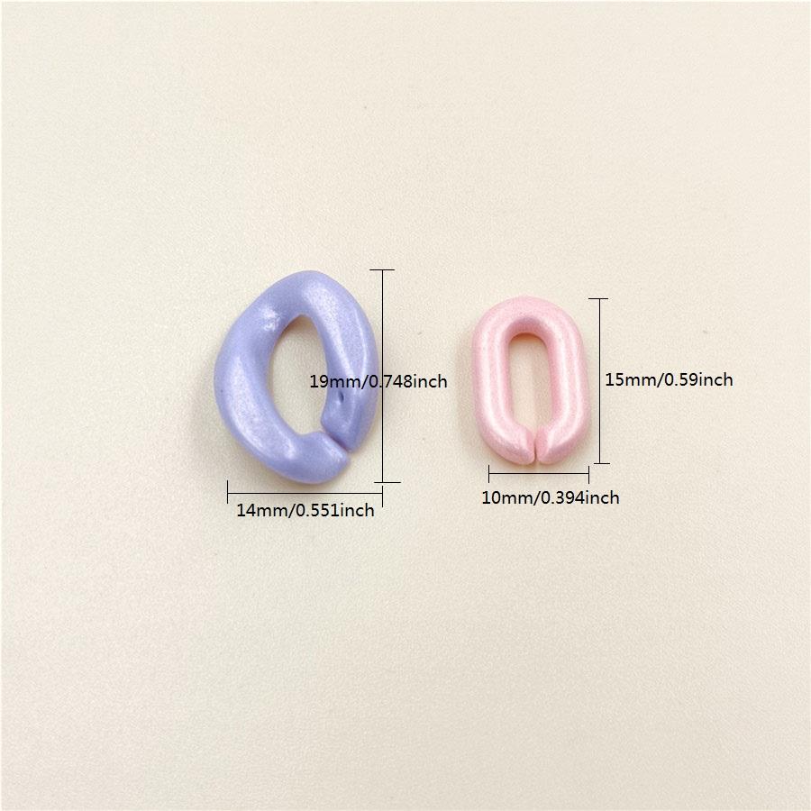 High Quality Chain Beads 200Pcs Macaron Jewelry Making For Accessories Handmade DIY DIY Findings