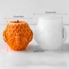 Cylinder Candle Mold Realistic Flexible Easy Release Beehive Shape Cylinder Candle Mold For Adults Beginners Professionals Boys