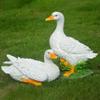 pcs For Outdoor LIfelike Simulation Duck Large Park Landscape Duck Model Resin Crafts Garden Decor