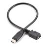 Charging Data Cable Usb TypeC To MiniUSB Adapter Changer TypeC Male To Mini USB Female Converter Charging Cord 27cm