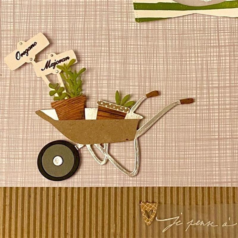 Bucket Truck Metal Cutting Dies Set for DIY Scrapbooking Greeting Card Making Paper Embossing Craft