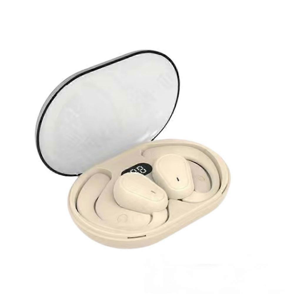 New Ear-hanging Wireless Bluetooth-compatible Headphones Air Conduction Sports Running Noise Reduction Non-in-ear TWS Headphones