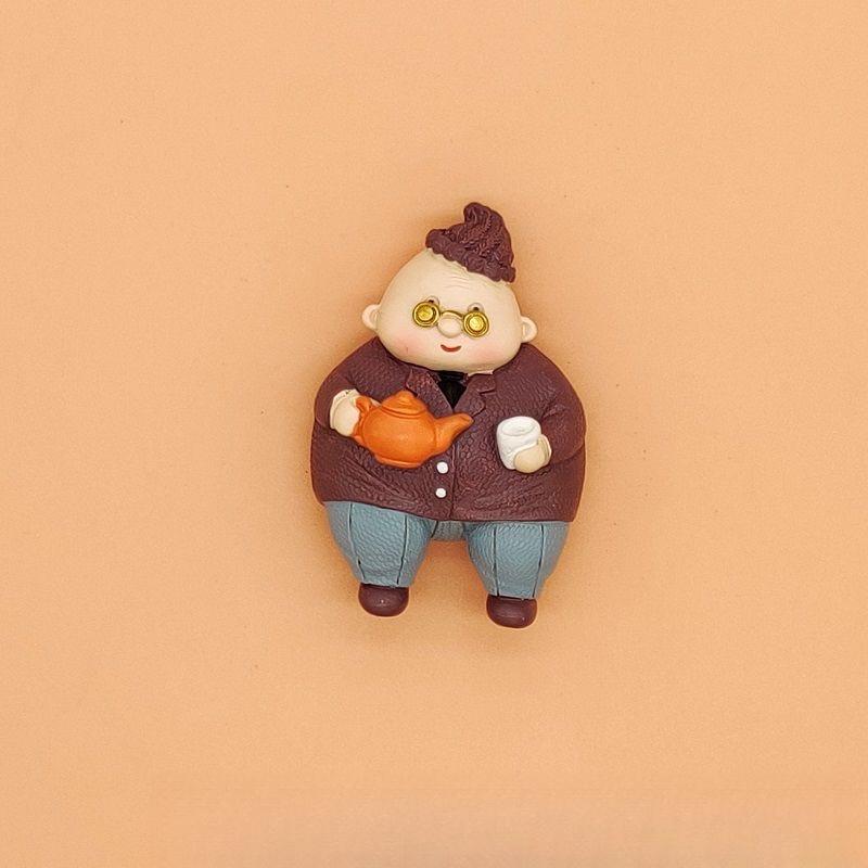 2 шт. Хэллоуин, Рождество 3D Магниты на холодильник, Дизайн "Милая пара", Гладкая глянцевая смола, Декор для кухни, Значимый подарок на годовщины