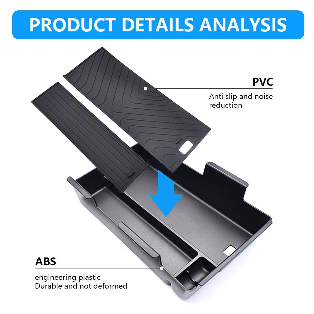 Для Honda Prologue EV 2025 2025 Acura ZDX 2025 2025 Органайзер-лоток для центральной консоли Подлокотник Вторичный автомобильный ящик для хранения Аксессуары