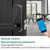 Электронная смарт-карта Bluetooth APP с паролем, дверной замок, цифровая клавиатура, сенсорный экран