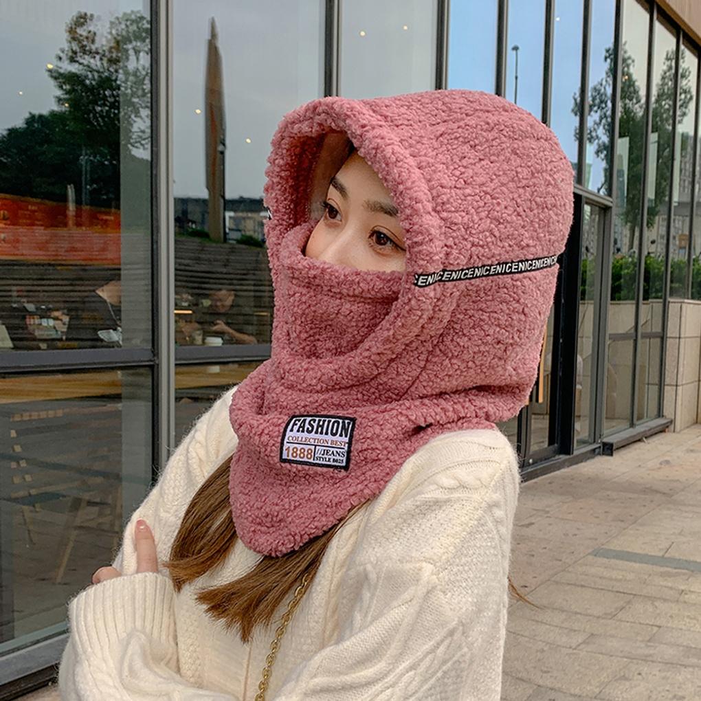 Зимняя одежда для холодной погоды: Поггл капюшон манишка маска меховая шапка