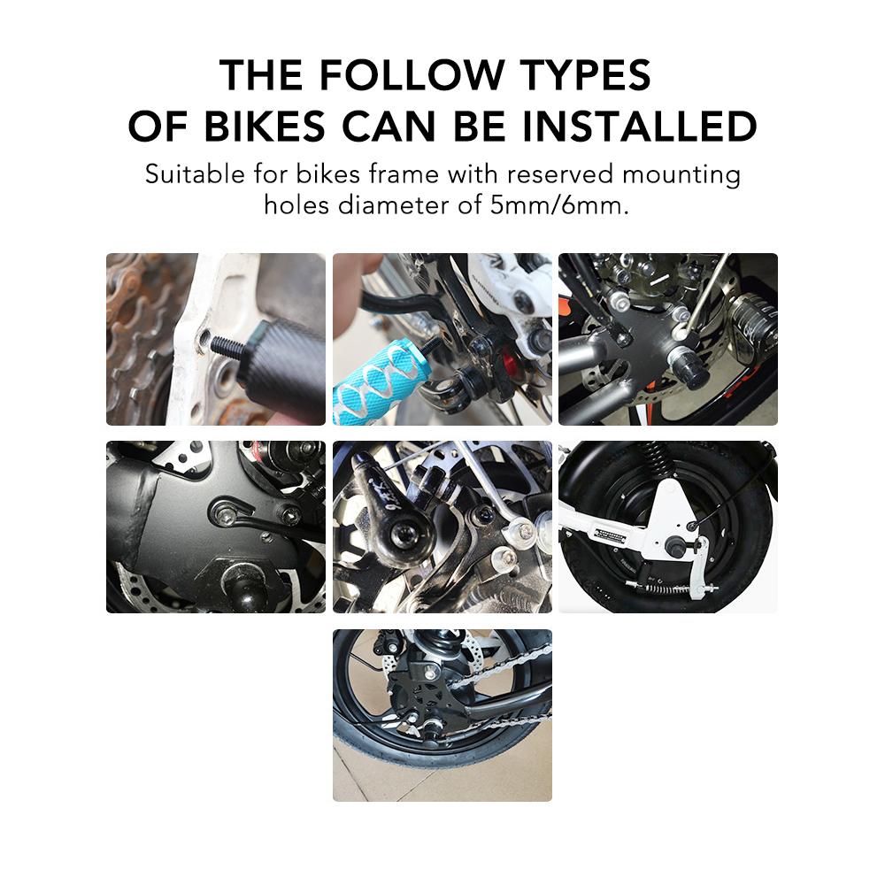 1 пара задних педалей для велосипеда, подставка для ног, подножки для электрического велосипеда, задние педали для горного велосипеда