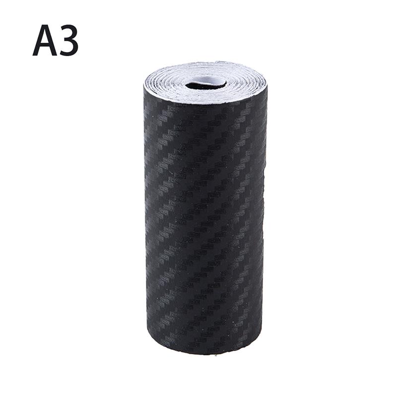 3D наклейка из углеродного волокна для автомобиля, защитная пленка для двери, боковая пленка против царапин