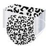 Adult Three-Layer Disposable Dust-Proof Protective Leopard Print Mask