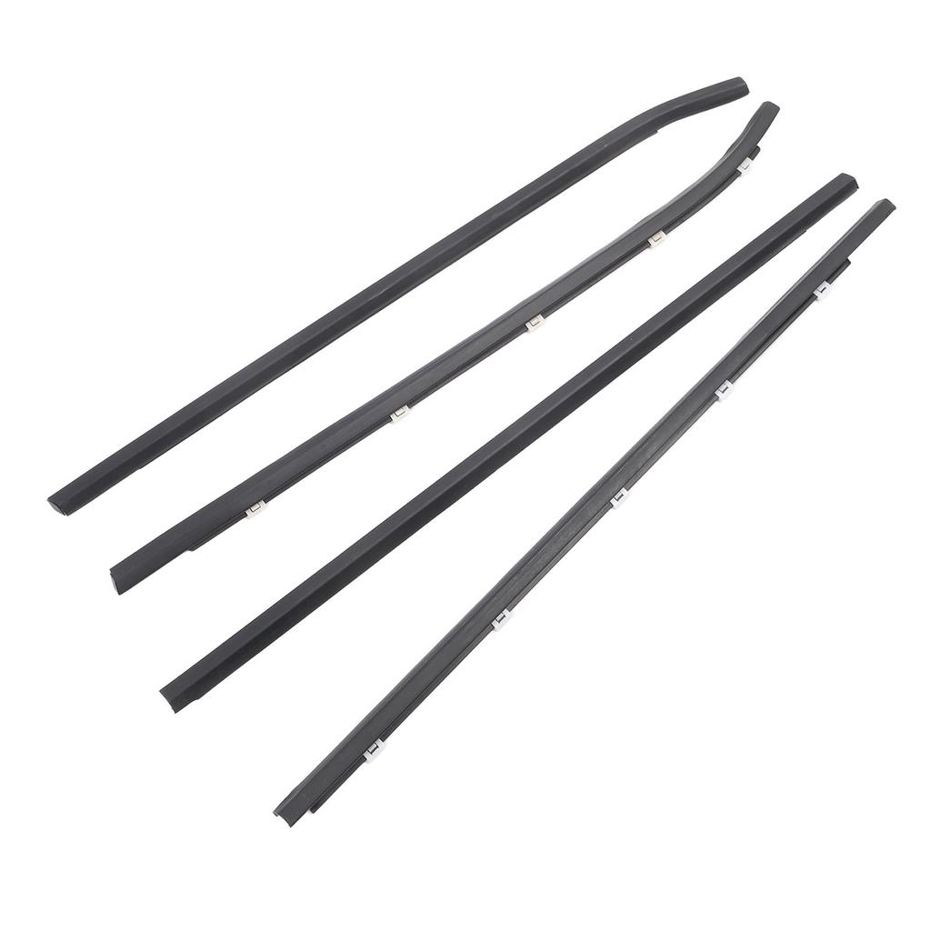 4 шт. Уплотнитель стекла двери автомобиля Ветрозащитный Пылезащитный Водостойкий Декоративный 82210 2L000 для I30 2008–2011 гг.