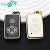 4 Button TPU Remote Key Case for Toyota Estima Alphard Vellfire Fob Shell Cover Skin Holder