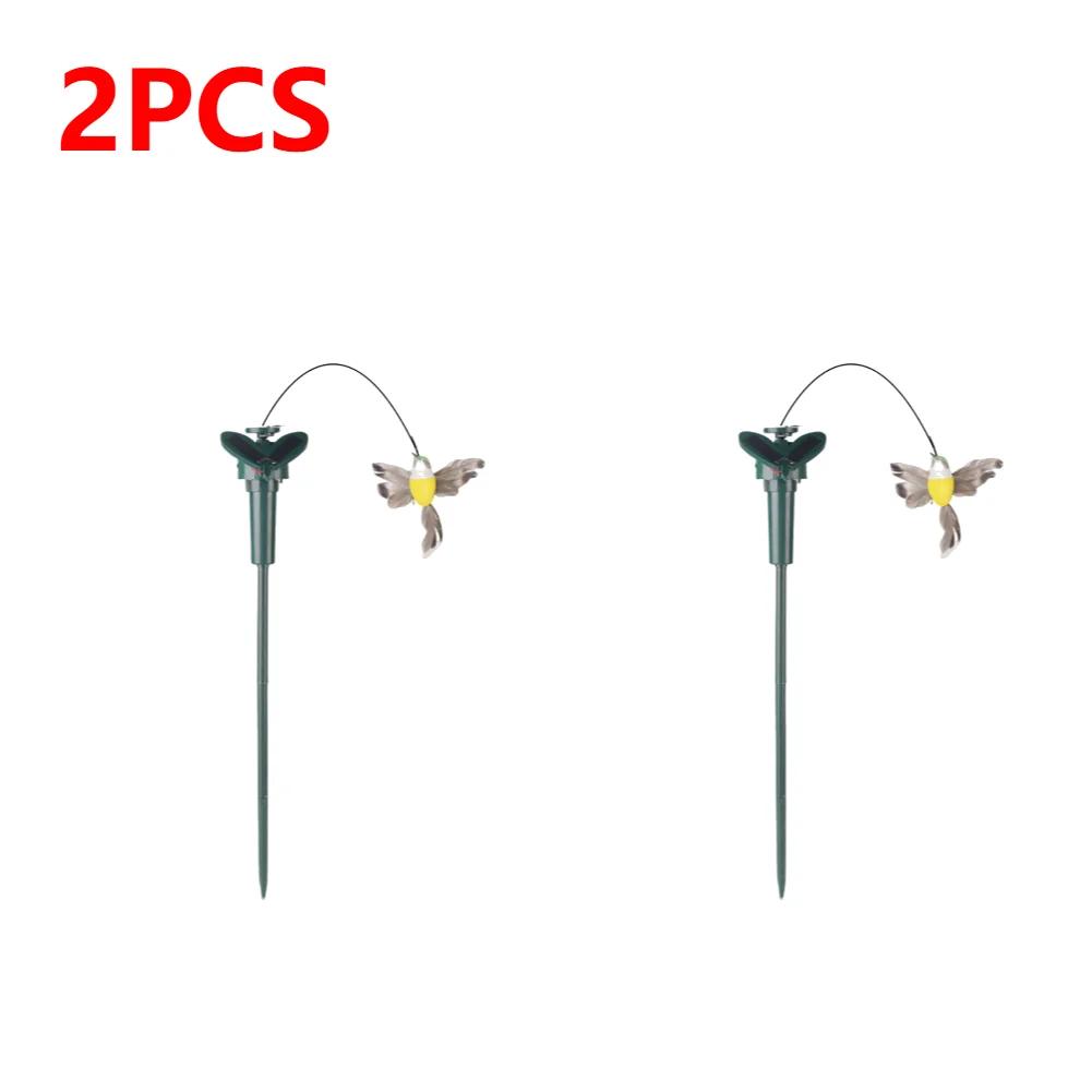 1-3 шт. Солнечная летающая качающаяся искусственная бабочка, птица, танцующая бабочка, птица, колышек для сада, двор, декор для газона на открытом воздухе