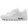 Женские кроссовки Air Max 90 White Metallic Silver Blue-Joy FV0949-100