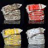 Cowgirl Glitter Studded PU Leather Rhinestone Belt Bling Crystal Waistband