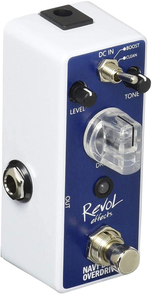 Revol Effects Effector Overdrive Navy Blue EOD-01