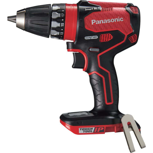 Panasonic Rechargeable Drill Driver Body Only (Battery Pack/Charger/Case Sold Separately) Dual (14.4V/18V Compatible) Equipped with Tap Mode IP56 EZ74