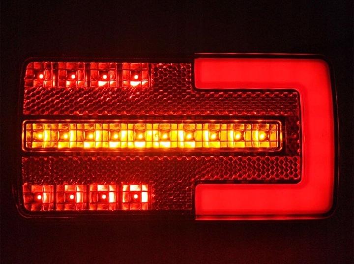 Zestaw Lamp Tylnych Zespolonych Led 12/24V Odblask