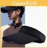 Летняя спортивная бейсболка из ледяного шелка с защитой от солнца и коротким козырьком для мужчин и женщин