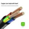 American Style Pure Copper Y-Splitter C13 Power Cord for Monitors and Cabinets