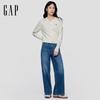 Кардиган женский трикотажный мягкий с вышитым логотипом Gap