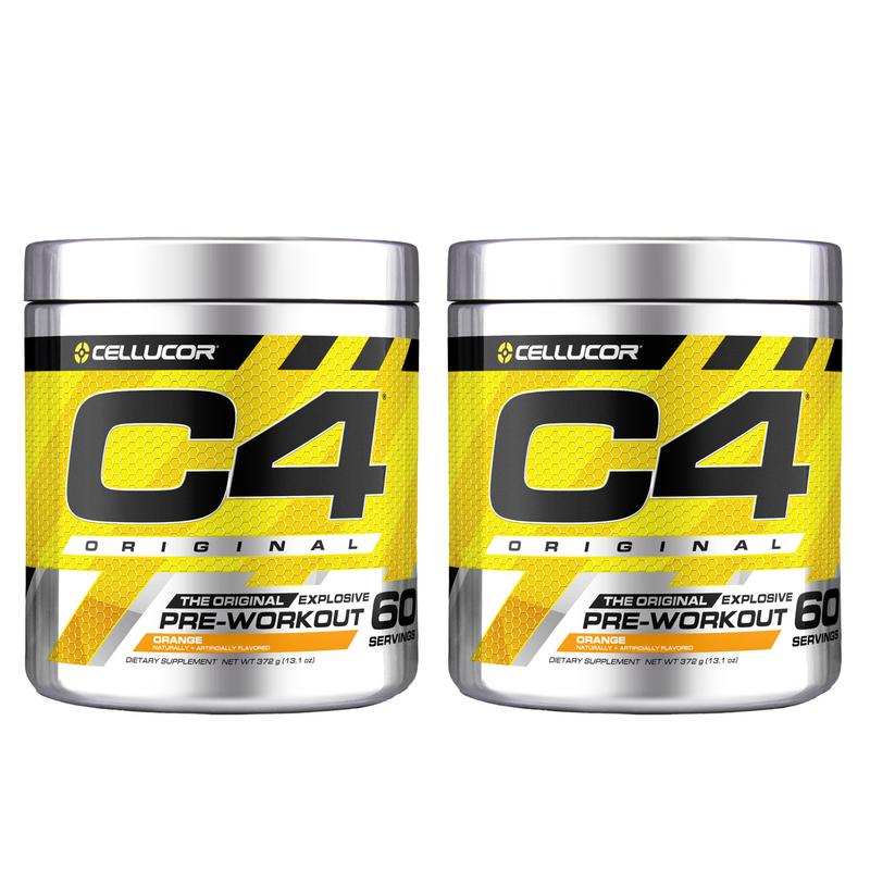Cellucore C4 Original Pre-Workout Orange, 372g, 2 Pieces