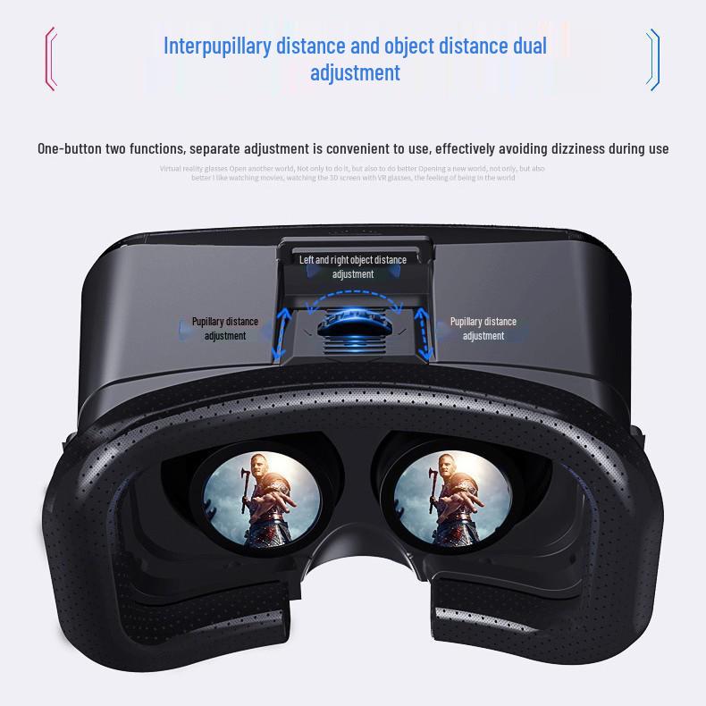 Новые умные VR-очки: Мобильные соматосенсорные игры и просмотр 3D-фильмов.