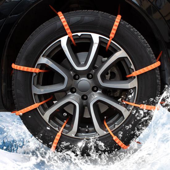 10/20/30/40Pcs Anti Skid Snow Chains Car Tire Snow Chains Car Winter Tire Wheels Chain Reusable