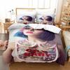 Sexy Singer Bedding Set Twin Single Queen King Size Bedclothes Aldult Bed Linen for Boys Bedroom Duvet Cover Bed Set