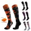 1 пара лыжных носков, носки для холодной погоды для сноуборда, снега, зимы, теплые теплые носки до колена, охота