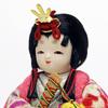 Hina Kimekomi Kotohoki Full Set with Display Round Folding and Doll, Doll, Kanna, Stand, Tray, Screen, Accessories, Natural, KTH-3201A-S2