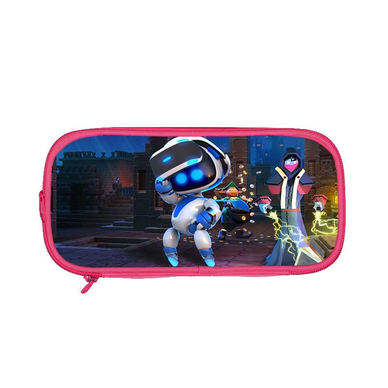 Astro Bot Космический Робот Двухслойная Пенал Для Детей Школьные Принадлежности И Канцелярские Товары Хранение