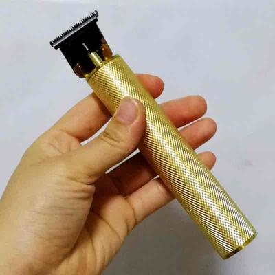 Триммер для резьбы по волосам Т-образной формы, мужская машинка для стрижки масляной головки в стиле ретро, ​​мужской станок для бритья, золото, 6000 об/мин, съемное лезвие для стрижки на 0,3, 0,4, 0,5 мм