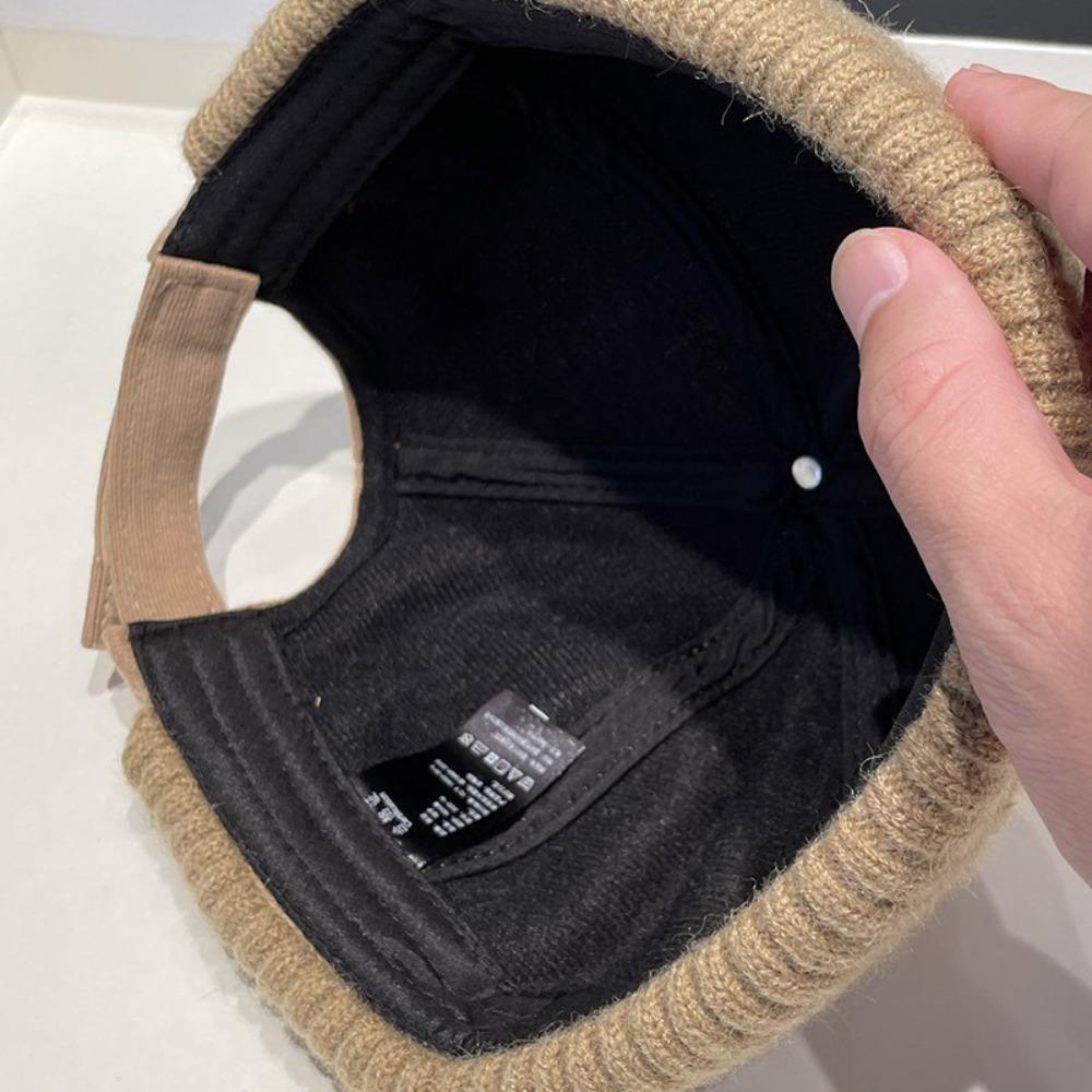 Retro Hip-hop Hat Adjustable Melon Skin Caps High Quality Landlord Hat Autumn Winter