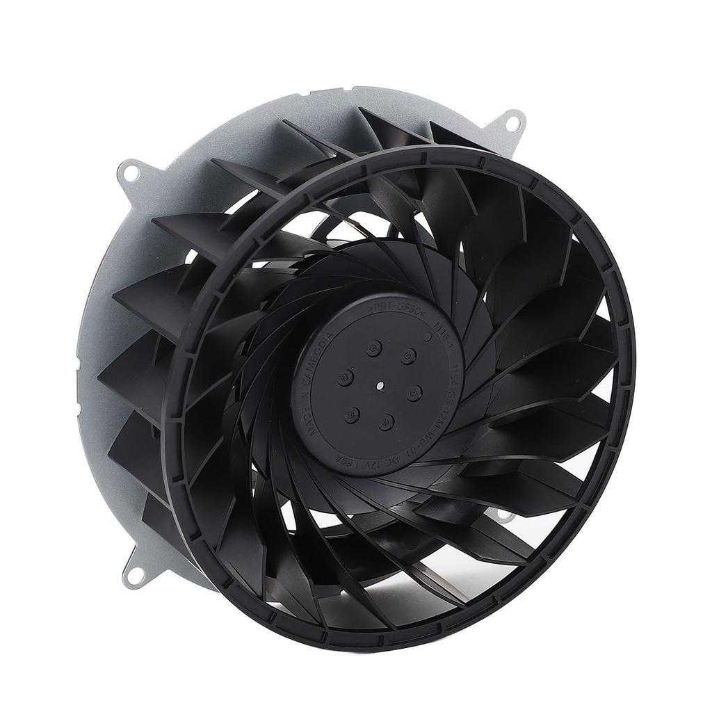 Internal Cooling Fan for PS5 Slim Console ABS Aluminium Alloy Efficient Heat Dissipation Quiet 19