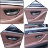 for bmw 5 Series Interior Carbon Fiber Door Handle Trim Car Interior Enhancement Carbon Wire Pattern Color Carbon Fiber Style