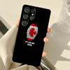 Canada Canadian Flag Case For Samsung Galaxy S23 S22 S21 Ultra Note 20 S8 S9 S10 Note 10 Plus S20 FE S21 FE Cover