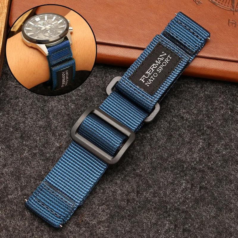 Горячий Топ Нейлоновый НАТО Ремешок Для Часов Для Seiko no.5 007 серии спортивные ремешки 20мм 22мм 24мм Валюта ремешок