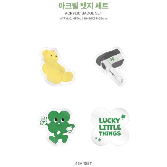 2025 THE BOYZ POP-UP Lucky Little Things Acrylic Badge Set