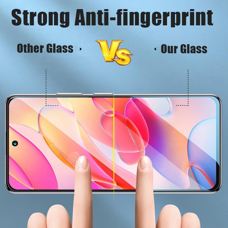 3 шт. Защитное стекло для Poco X3 X4 GT X5 X6 Pro NFC 5G Защитная пленка для экрана для Xiaomi Poco M6 M5 M5S M4 M3 M2 Pro Пленка из стекла 1