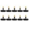 10Pcs Garden Irrigation Tee Atomizing Sprayer Nozzle Misting Sprinkler for 8/11 Water Hose