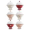 Serving Fruit Bowl with Lid Storage Bowl Creative Dustproof Pedestal Basket Container for Snacks Centerpiece Dining Room Home