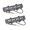 2 Pieces Metal Open Pickups for 4 Strings Electric