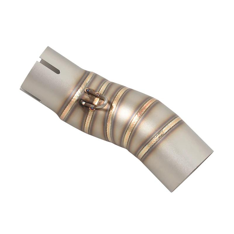 For CFMOTO 450SR NK450 450NK 2022-2025 Motorcycle Exhaust Escape Moto Stainless Steel Muffler Middle Link Pipe