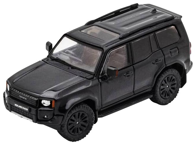 Gaincorp Products 1/64 Scale Toyota Land Cruiser Prado 250 (RHD) - Black, Finished Model