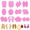 Casting Mould Jewelry Crafts DIY Earrings Mold Epoxy Resin Mold Keychain Pendant Silicone Mold