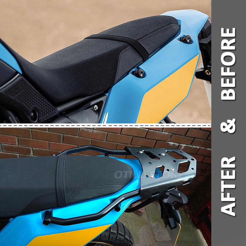 NEW Motorcycle Accessories Top Case Rear Rack Carrier For Yamaha Tenere 700 2020 2019 Rear Luggage Rack