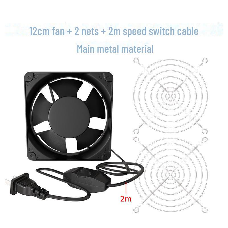 Компактный двухцелевой паяльный дымосос и вытяжной вентилятор