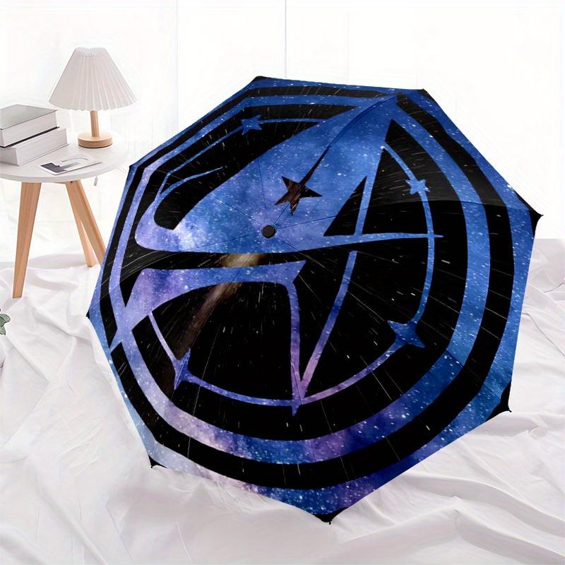 STAR TREK Self-Folding Umbrella,Travel Umbrella, Durable Plastic And Iron Frame, Suitable For Outdoor And Daily Necessities, a0818126